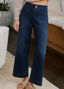 Anthropologie Pilcro Ultra High-Rise Wide-Leg Jeans