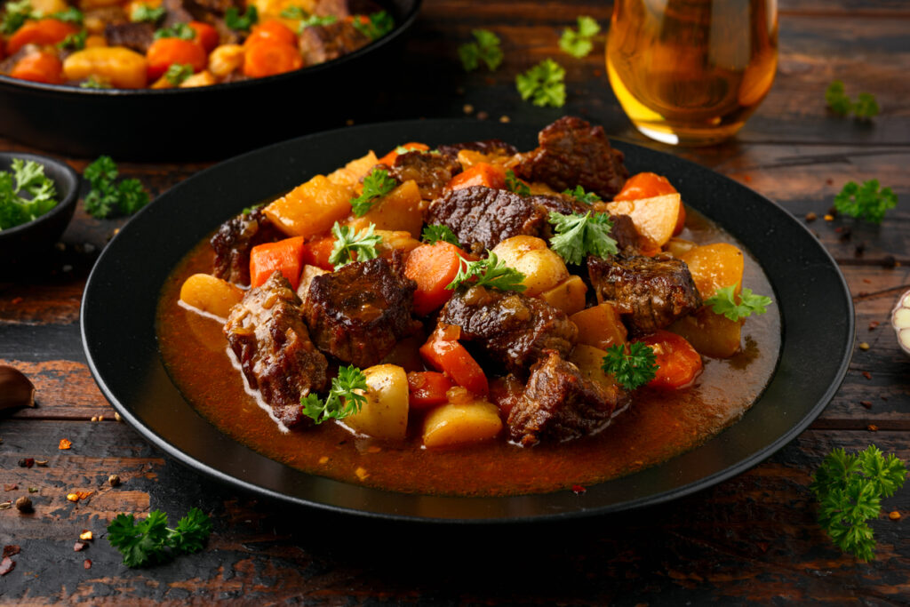 Beef stew is a favorite fall recipe