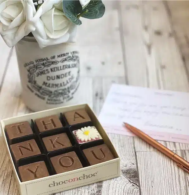 Thank You Chocolate Box
