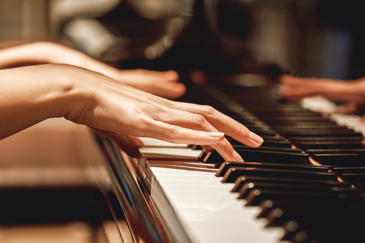 Playing the piano or other hobbies can help cognitive health