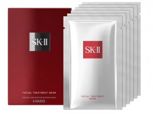 The SK-II Facial mask is a great face masks for women with dry skin.