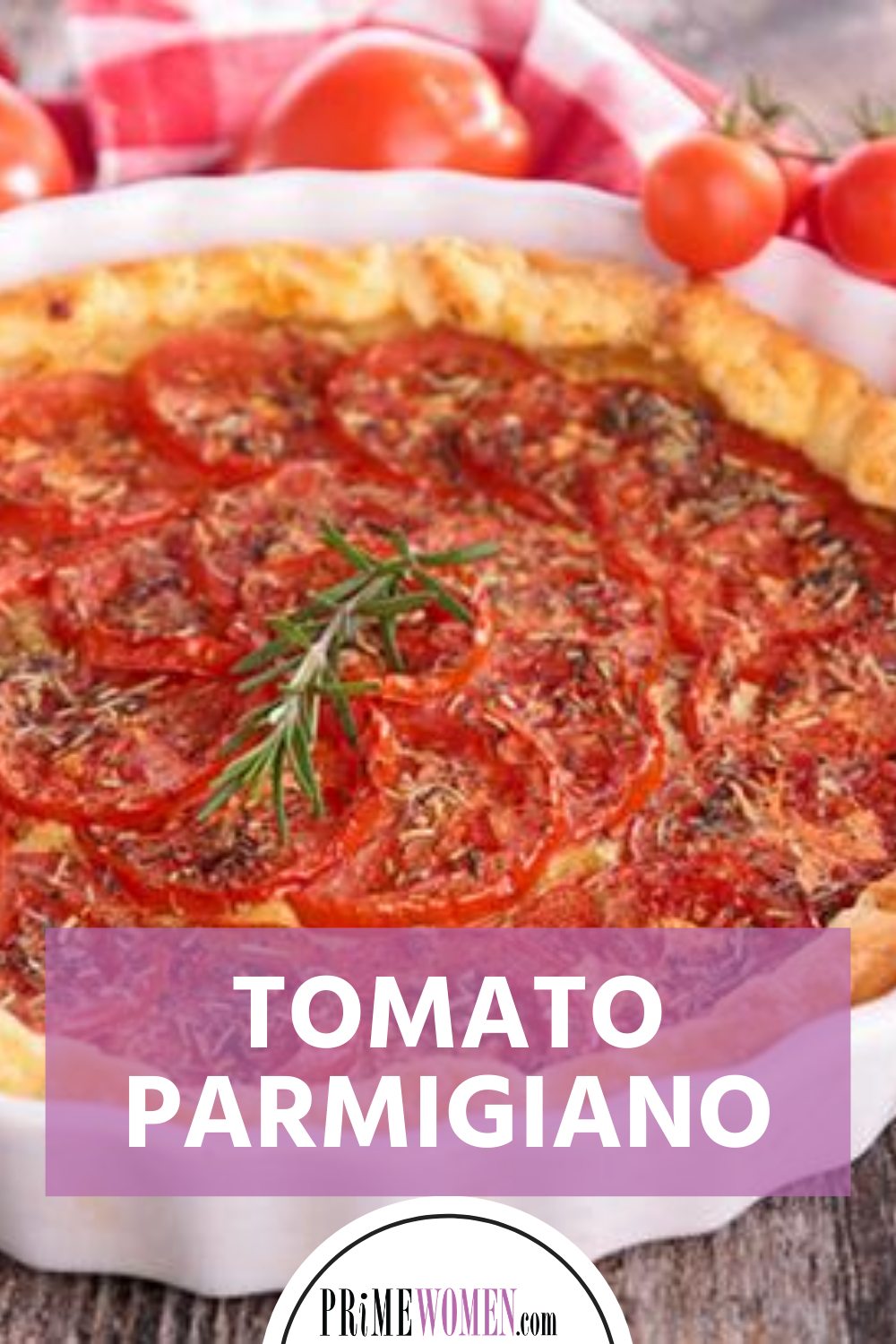 Tomato Parmigiano Tart Recipe