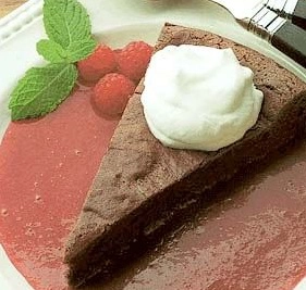 Chocolate decadence cake