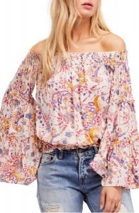 Free Spirit Off the Shoulder Top