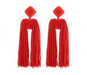 Sachin & Babi Dupio Tassel Clip Earring
