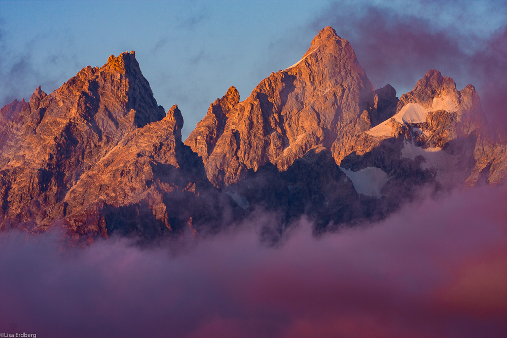 Sunrise on Grand Teton