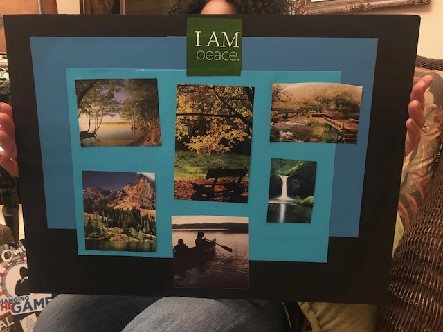 Use a vision board to meet your new year's resolutions