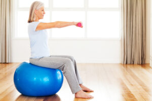 Stability ball exercises