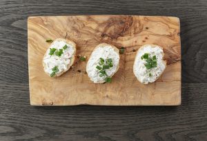 Smoked Salmon Cream Cheese Canapes