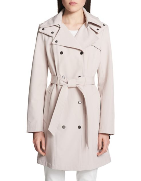 Calvin Klein Classic Hooded Trench Coat