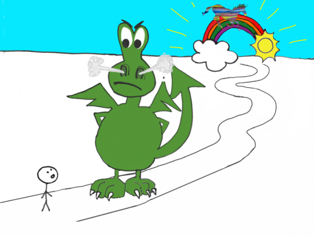 Feeling Stuck Dragon