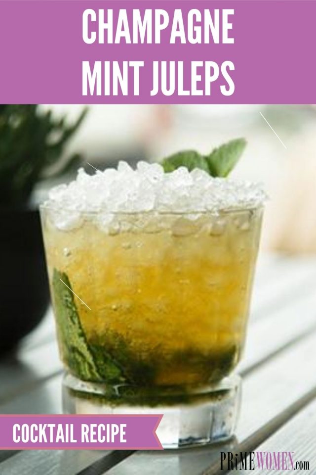 How to make champagne mint juleps