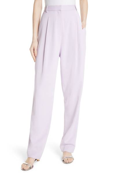 Tibi Sculpted Pleat Front Suit Pants