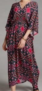 Anthropologie Marie Cinched Caftan