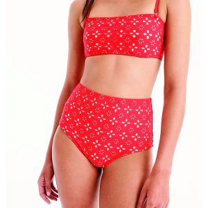 J.Crew Laser-cut Eyelet Bikini
