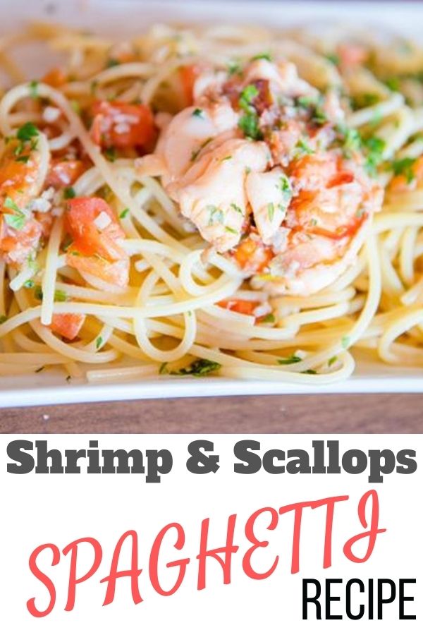 Shrimp and Scallops Spaghetti Recipe