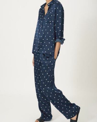 Asceno Polka Pyjama Top
