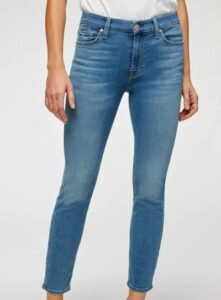 7 Bair Ankle Skinny In Serenity Blue