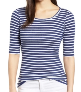 Caslon Ballet Neck Top