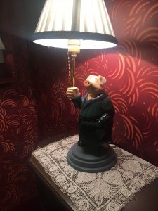 la lampe cochon Amélie Poulain