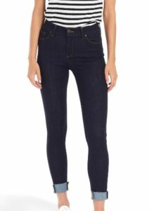 Mott and Bow Mid Rise Skinny Broome Jeans