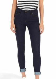 Mott and Bow Mid Rise Skinny Broome Jeans