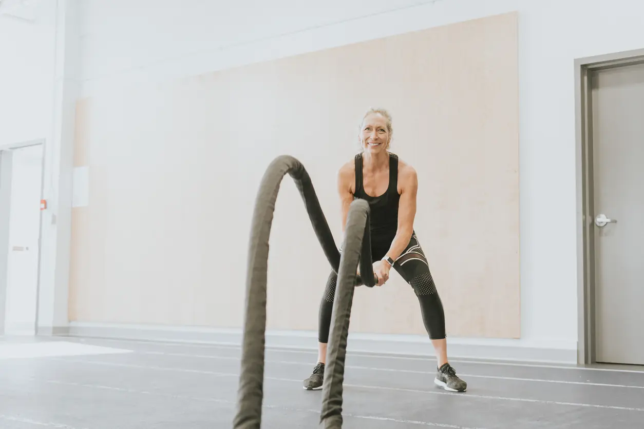 You're Not Too Old For Battle Ropes