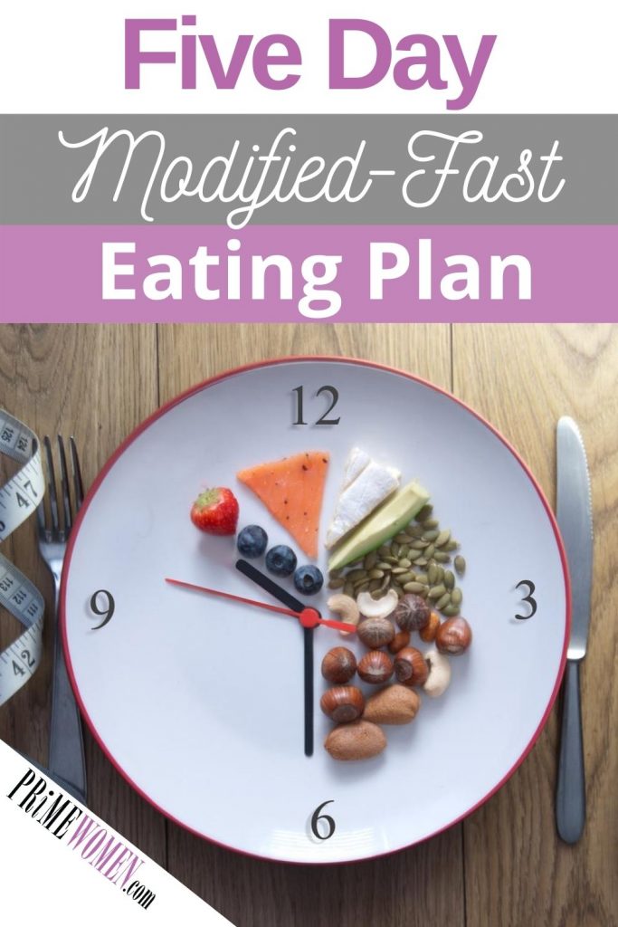 Five day modified fast eating plan