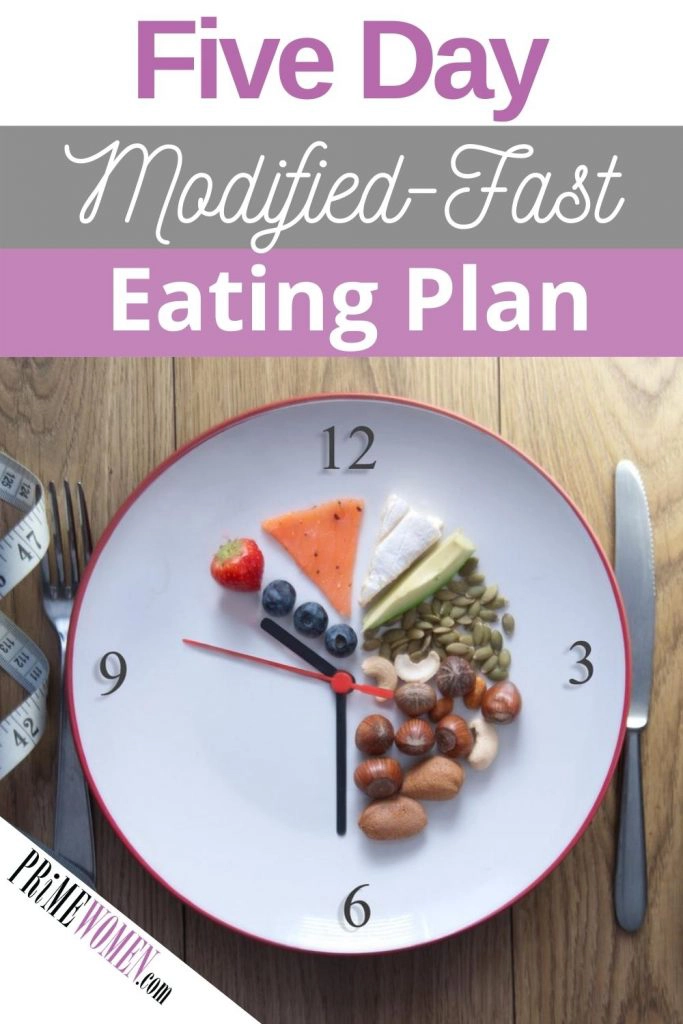 Five day modified fast eating plan