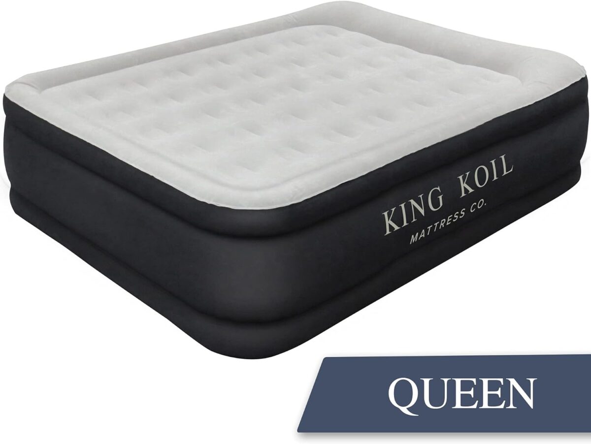 King Koil Pillow Top Plush Queen Air Mattress