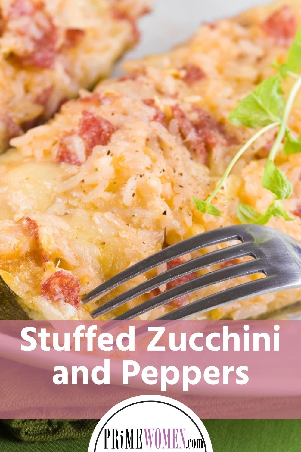 Stuffed Zucchini and Peppers Recipe