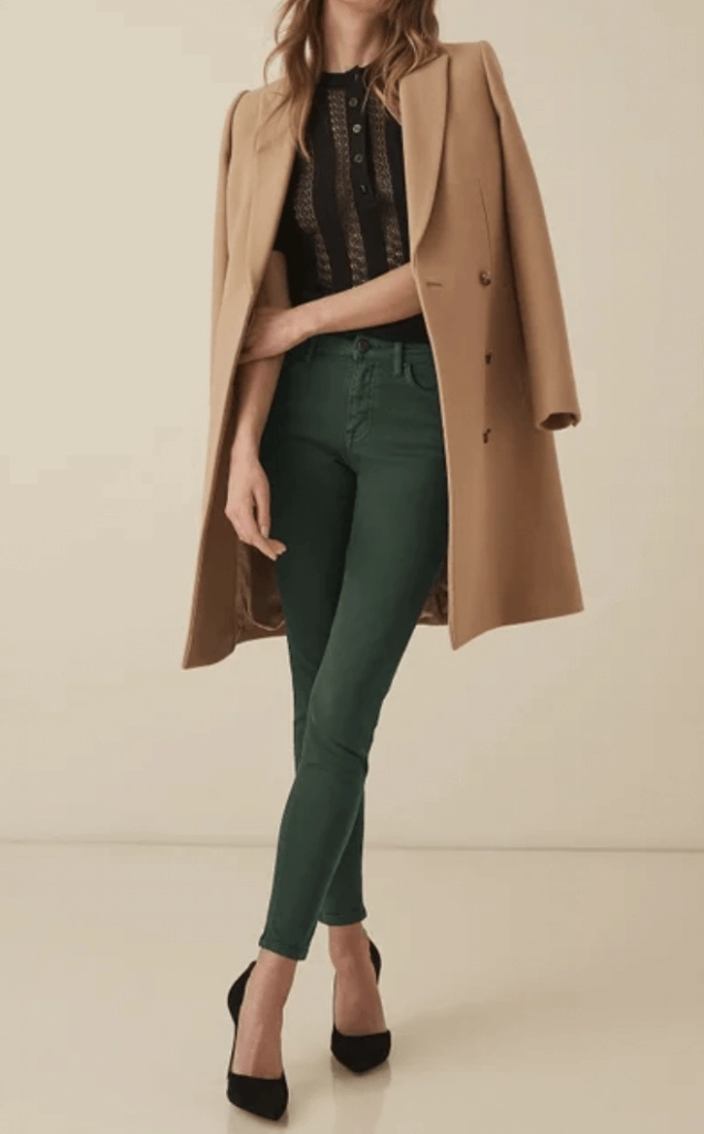 Lux Mid-Rise Skinny Jeans,
