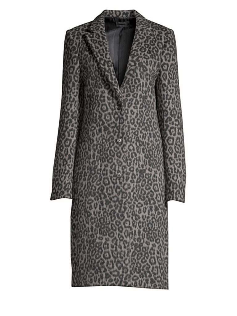 RTA Jameson Leopard Coat