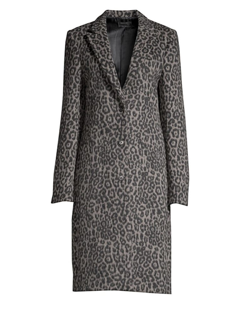 RTA Jameson Leopard Coat