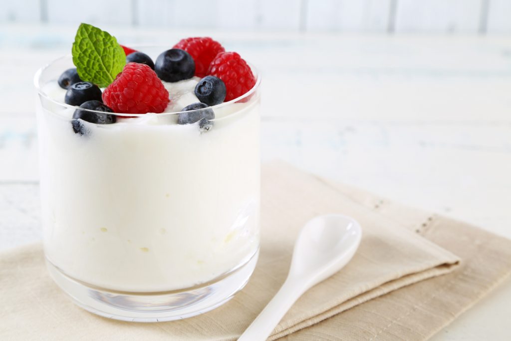 Yogurt with Berries