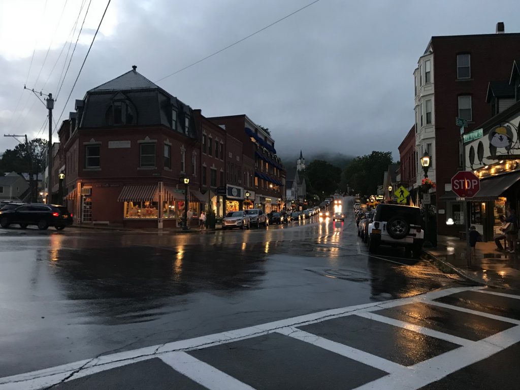 Camden, ME Rainy Summer Eve