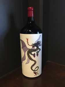 Chappellet art wine labels per Linda Spina