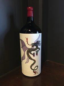 Chappellet art wine labels per Linda Spina