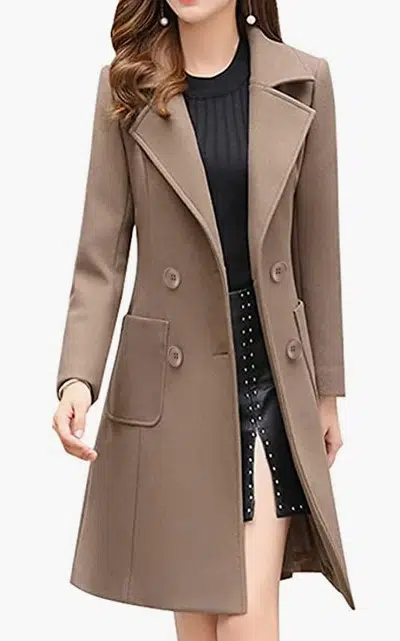 Double-Breasted Lapel Jacket