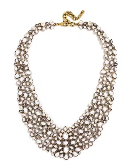 'Kew' Crystal Collar Necklace