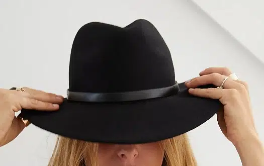Wythe Leather Band Felt Hat