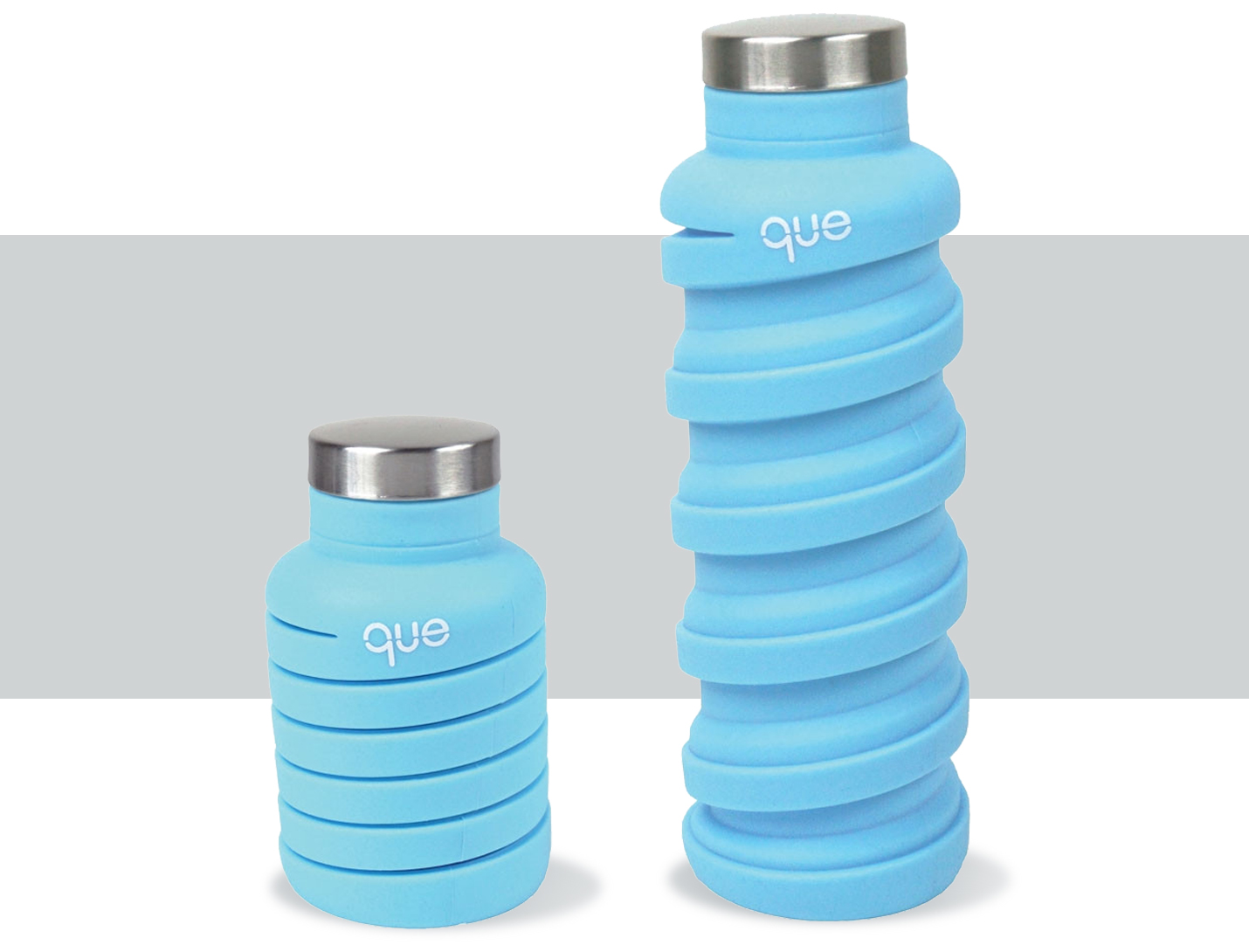 Que water bottle