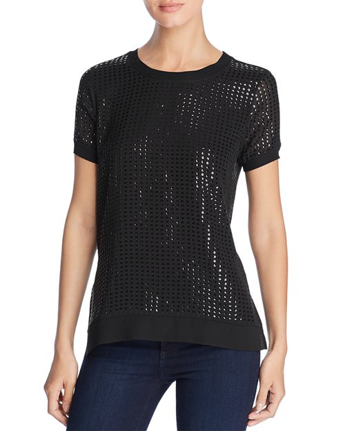 DKNY Sequined Top