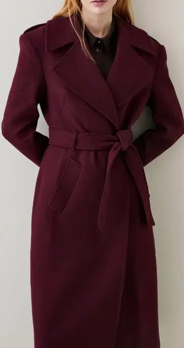 Italian Wool Strong Shoulder Coat