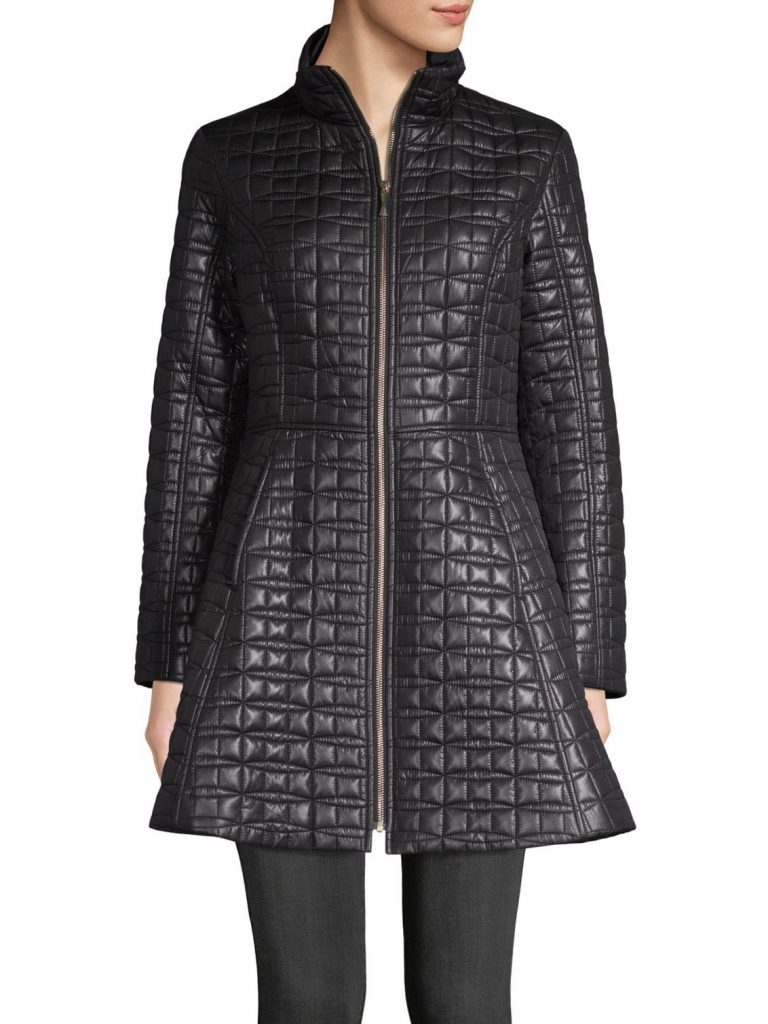 Kate Spade Quilted Statement Coat