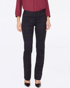 NYDJ Plaid Ponte Pant