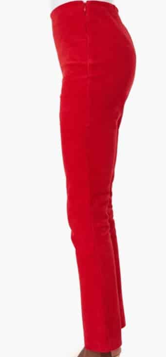 Red Corduroy Ashford Pants