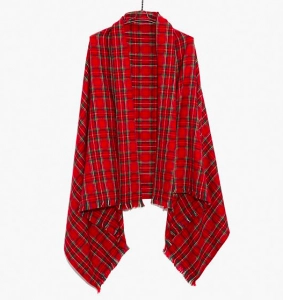 Levis Plaid Wrap