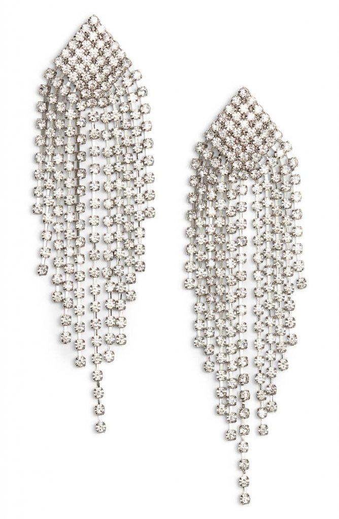 Fringe Chandelier Earrings