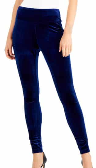 INC Petite Velvet Skinny Pants, Created for Macy's